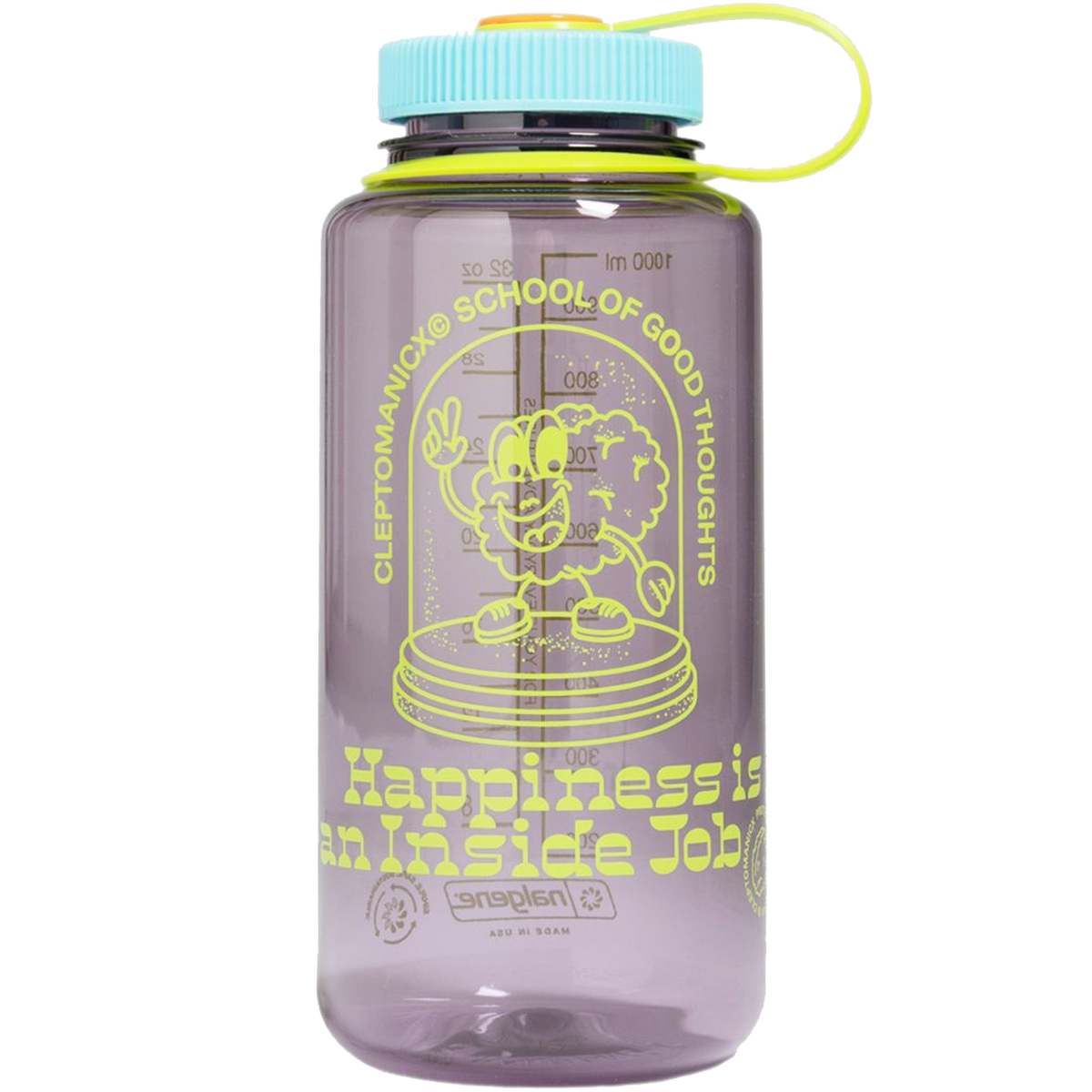 Cleptomanicx "Good Thoughts" Trinkflasche Nalgene