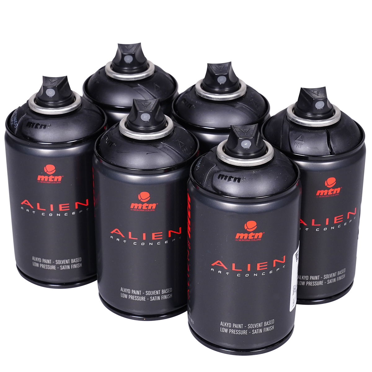 MTN "Alien - Sixpack Black" (250ml)
