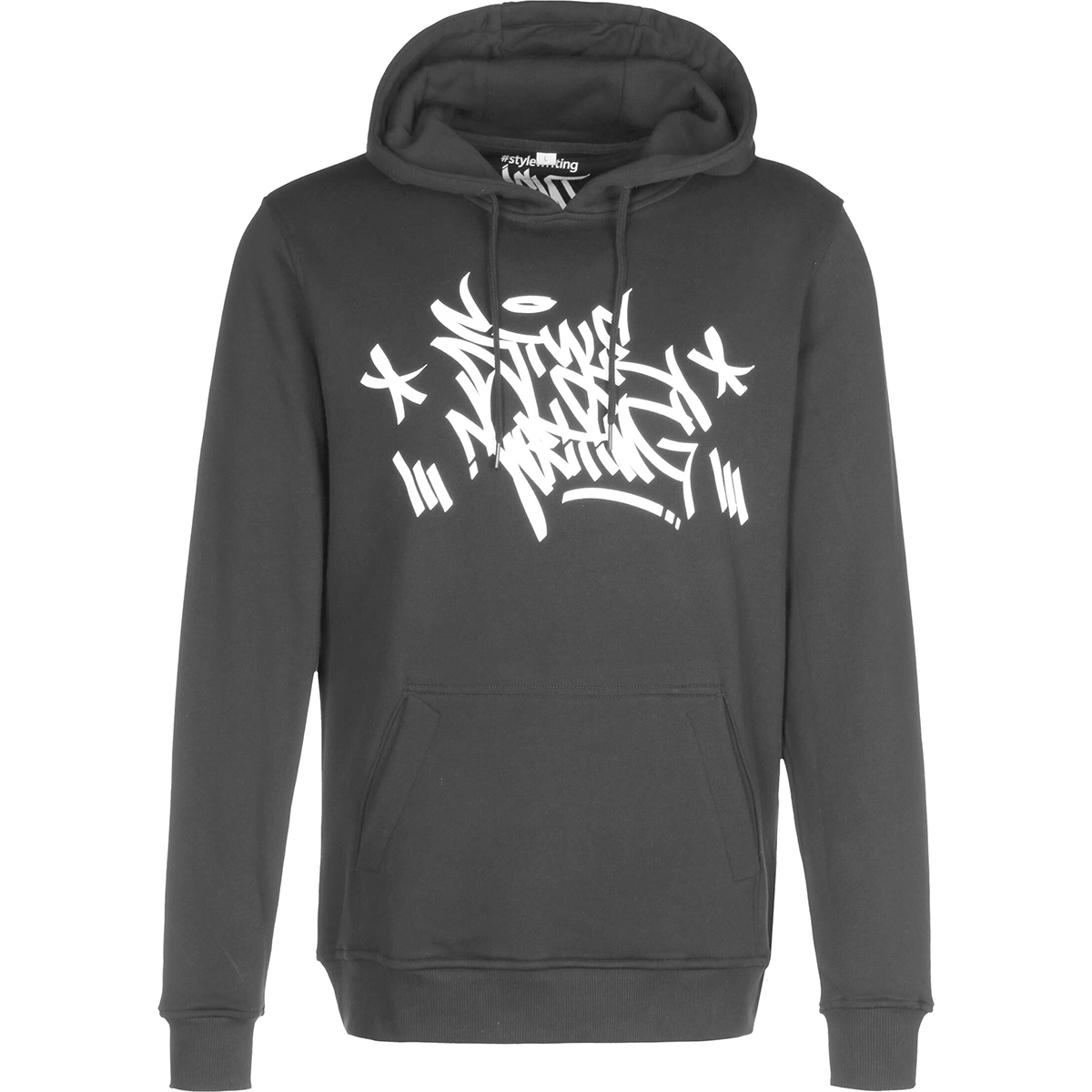 Acut Hoodie "Stylewriting" Black/White 