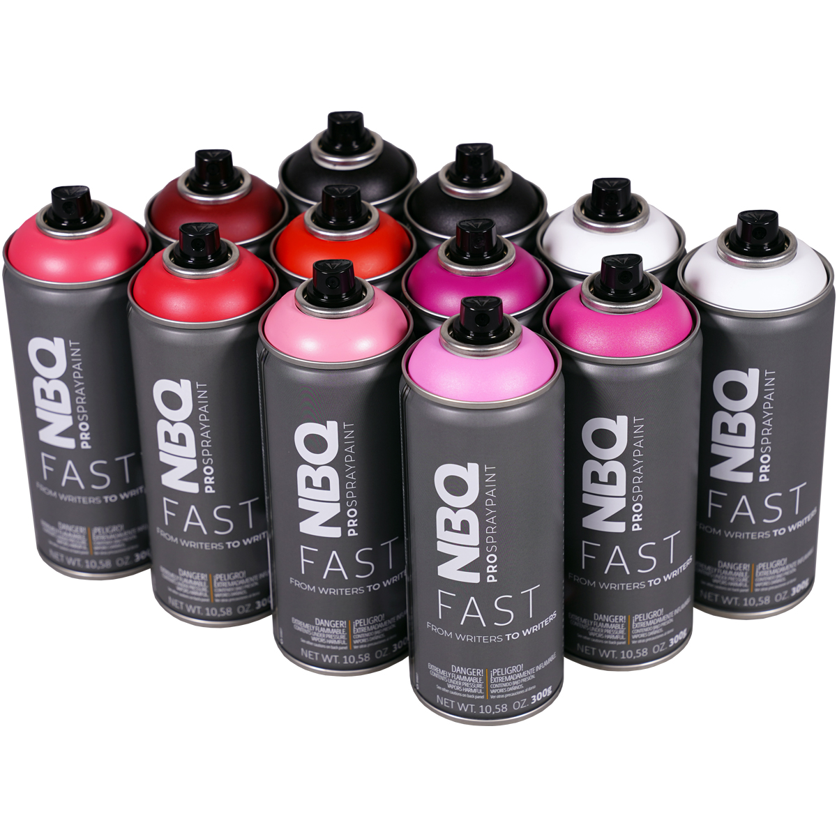NBQ "New Fast" 12er Box Red Pink (12x400ml)