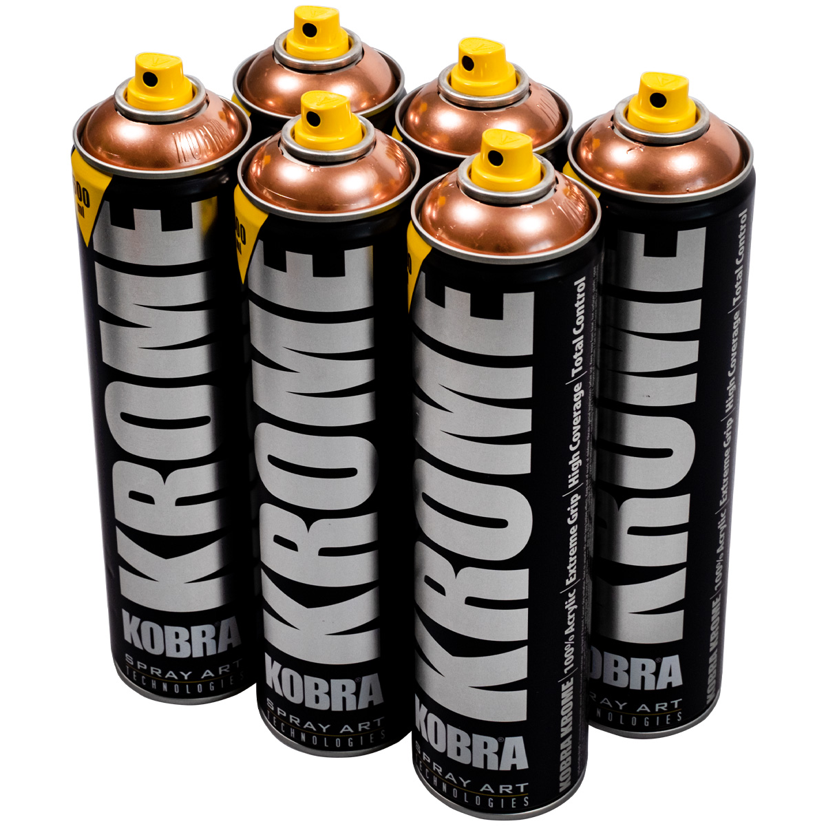 Kobra "Krome One Color Sixpack - Copper" (6x600ml)