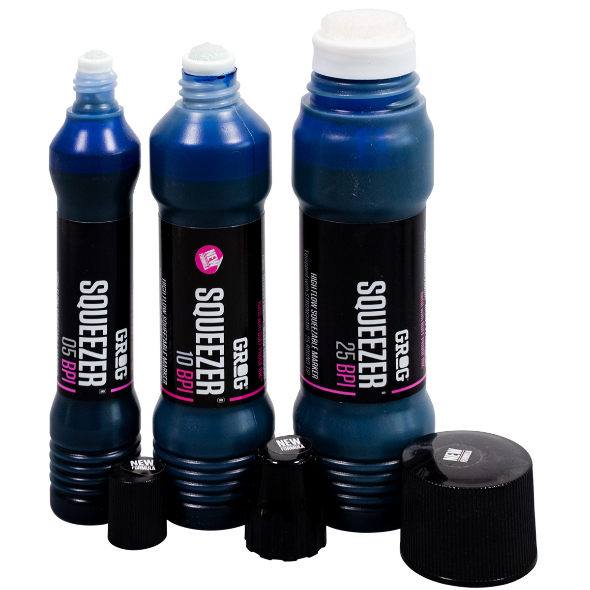 Grog "BPI Squeezer 3er Set - Diving Blue"