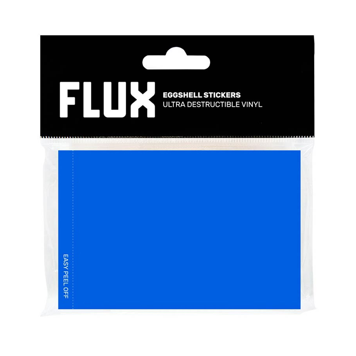 Flux "Eggshell Stickers" Cyan 50 Stk.(7x10cm) 