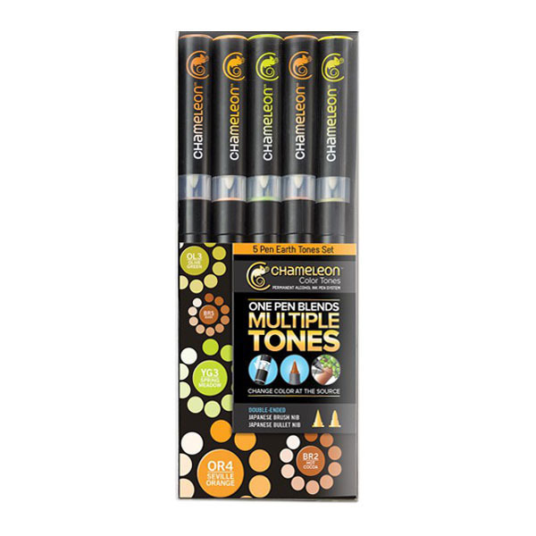 Chameleon "Twin 5er Set" - Earth Tones