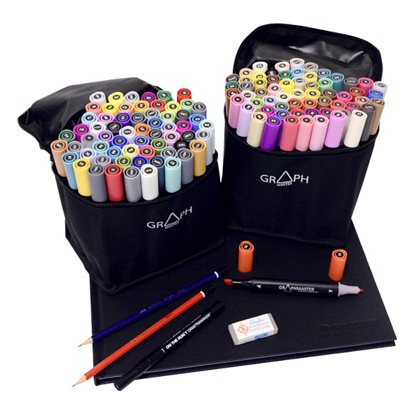 Graphmaster "Complete Set inkl. A4 Blackbook & Luxusliner"