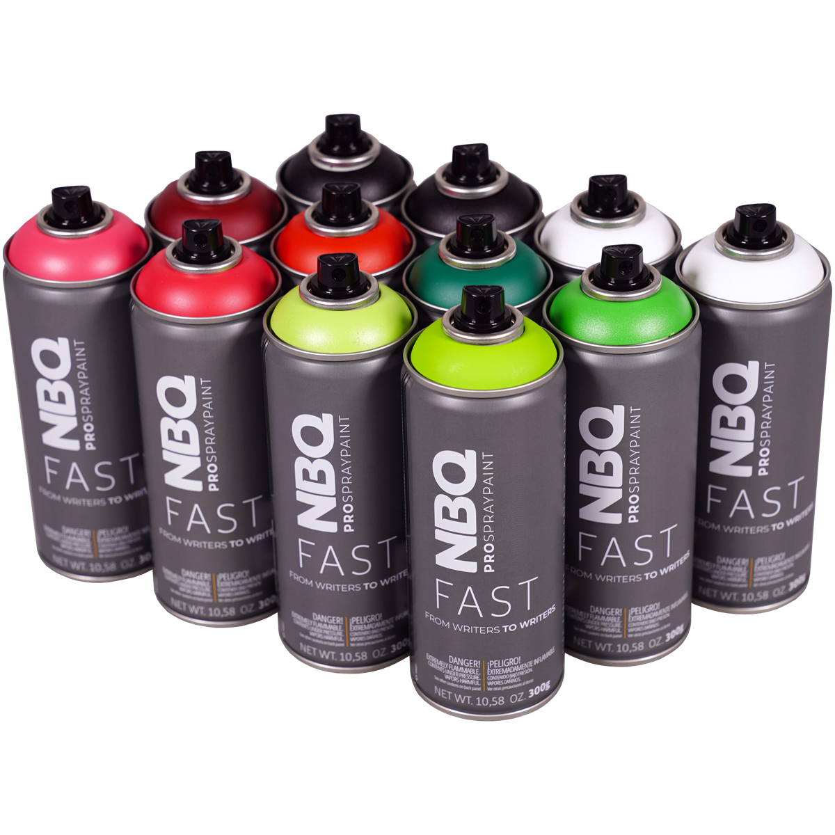 NBQ "New Fast" 12er Box Red Green (12x400ml)