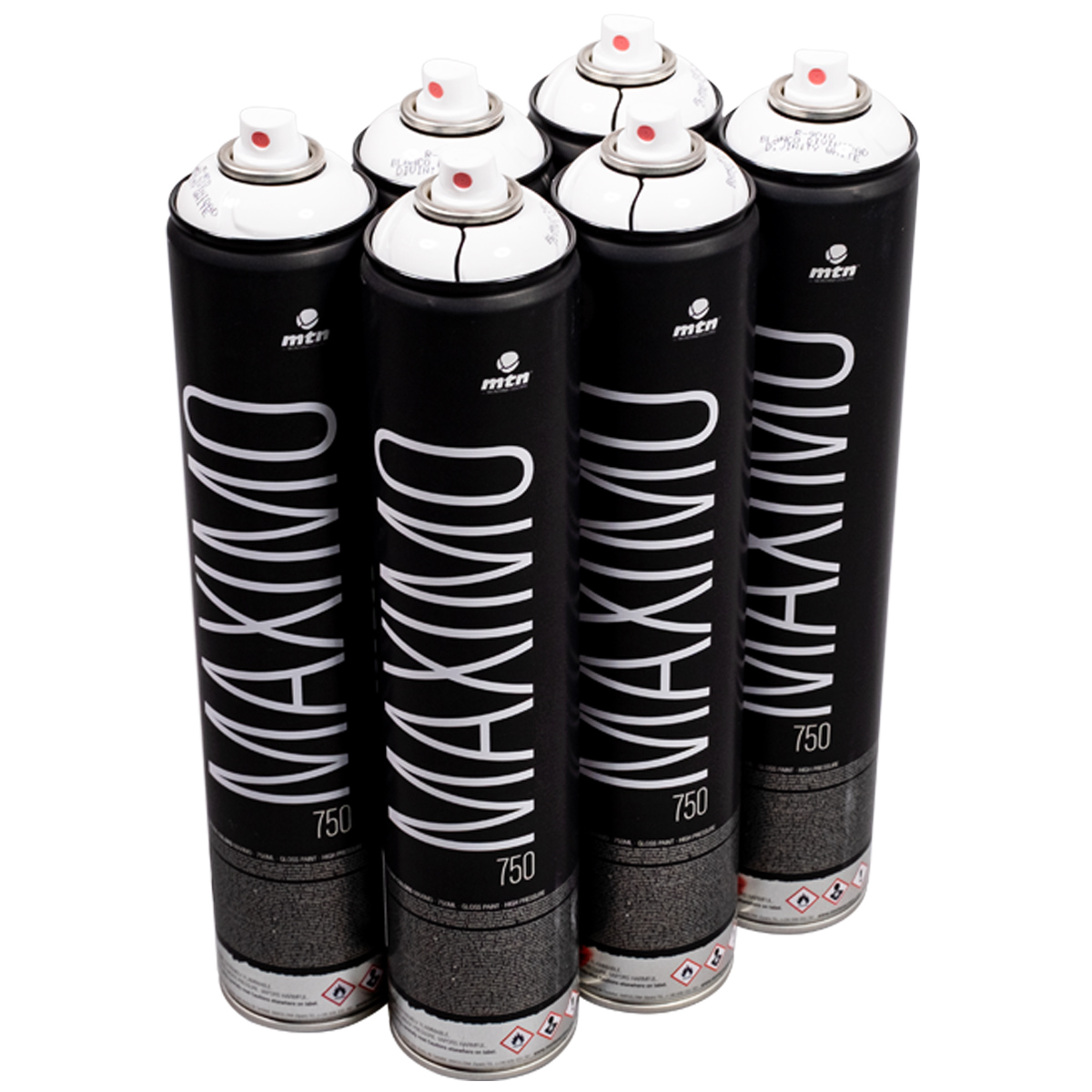 MTN "Maximo One Color Sixpack - White R-9010" (6x750ml)