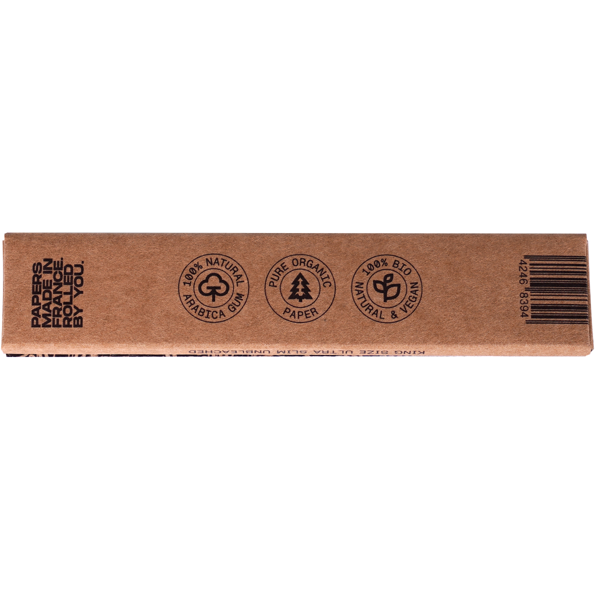 THCREW Papers "King Size Ultra Slim Unbleached" - 32 Blättchen