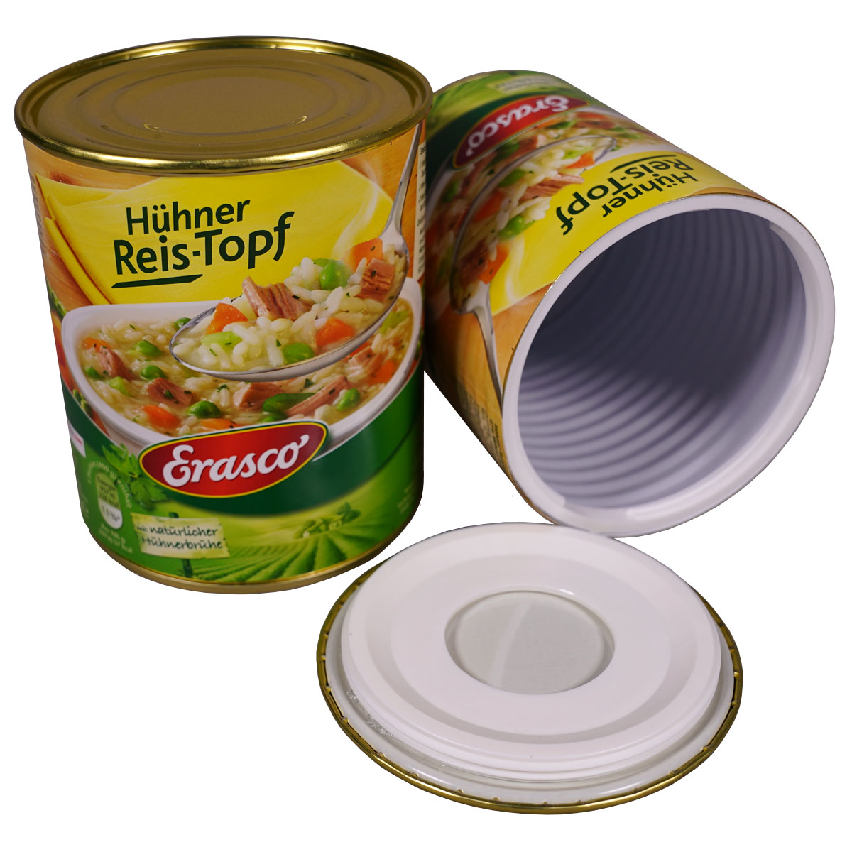 Plastic Fantastic "Dosensafe Hühner Reistopf" Geheimversteck