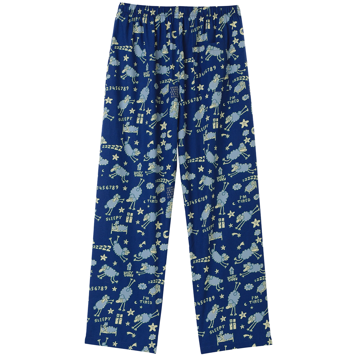Pyjamahose "Sheep" True Blue