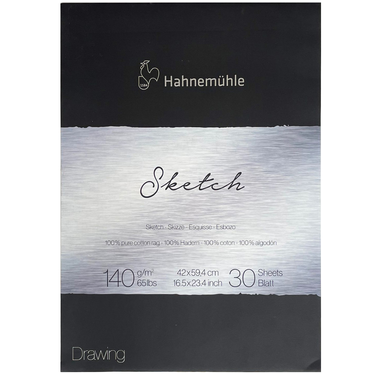 Hahnemühle "The Collection Sketch A4" Hochformat 140g/m²