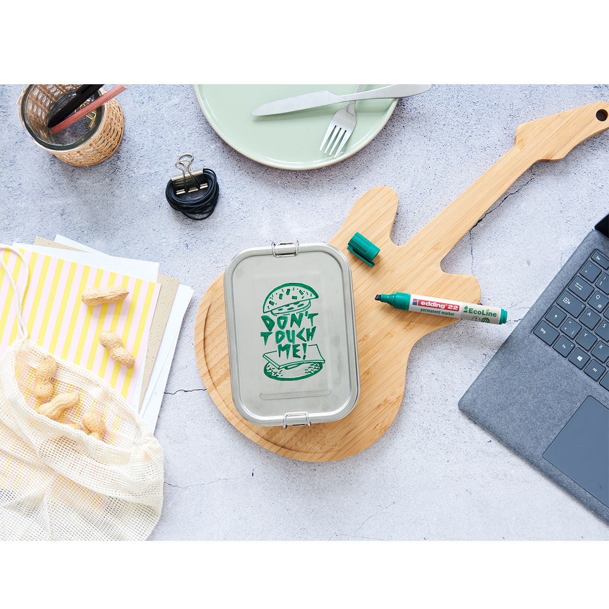 Edding "22" EcoLine Permanentmarker 4er Set (1-5mm)