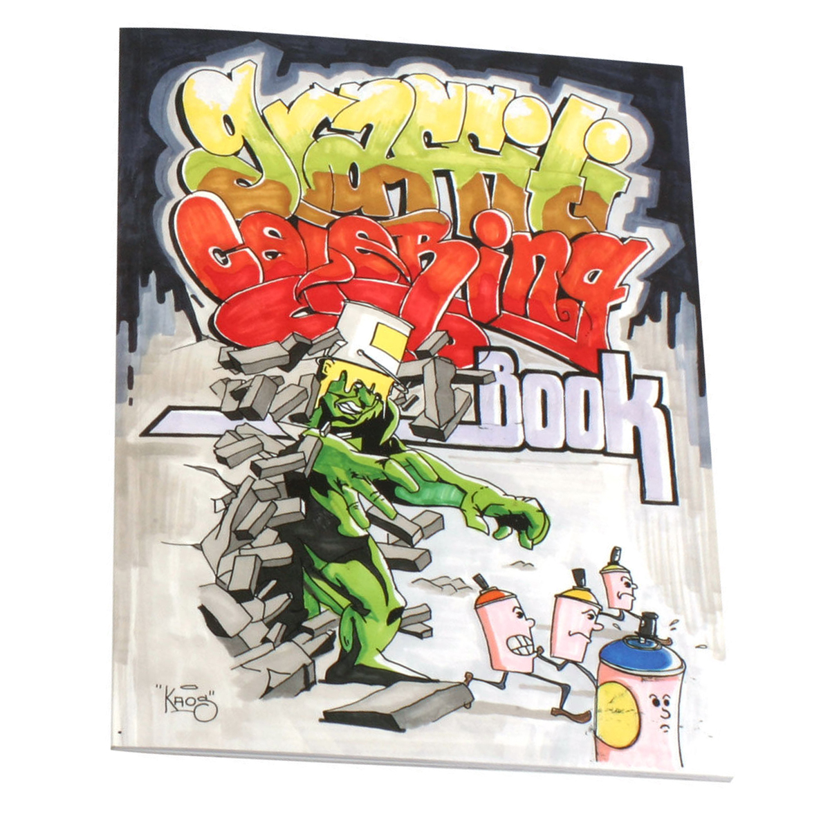 Ausmalbuch "Graffiti Coloring Book #1"