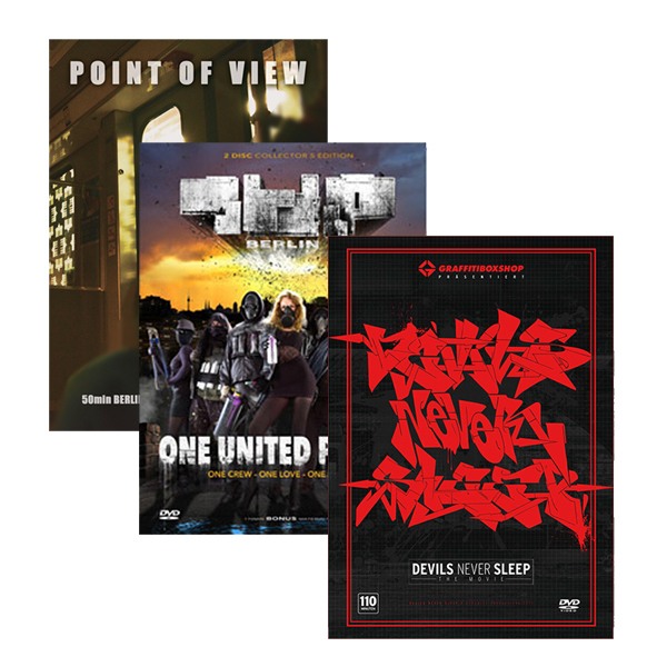 DVD 3er Bundle "Point of View x Devils Never Sleep x One United Power"