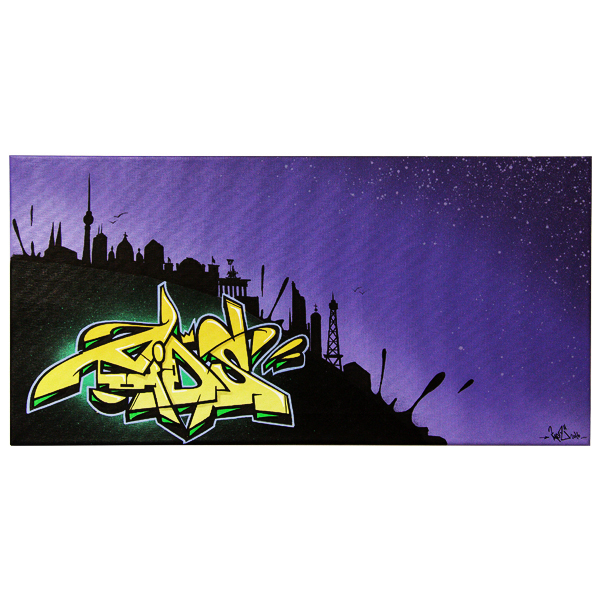"Aidz - Salamanderschwanz (Original)" 30x60cm