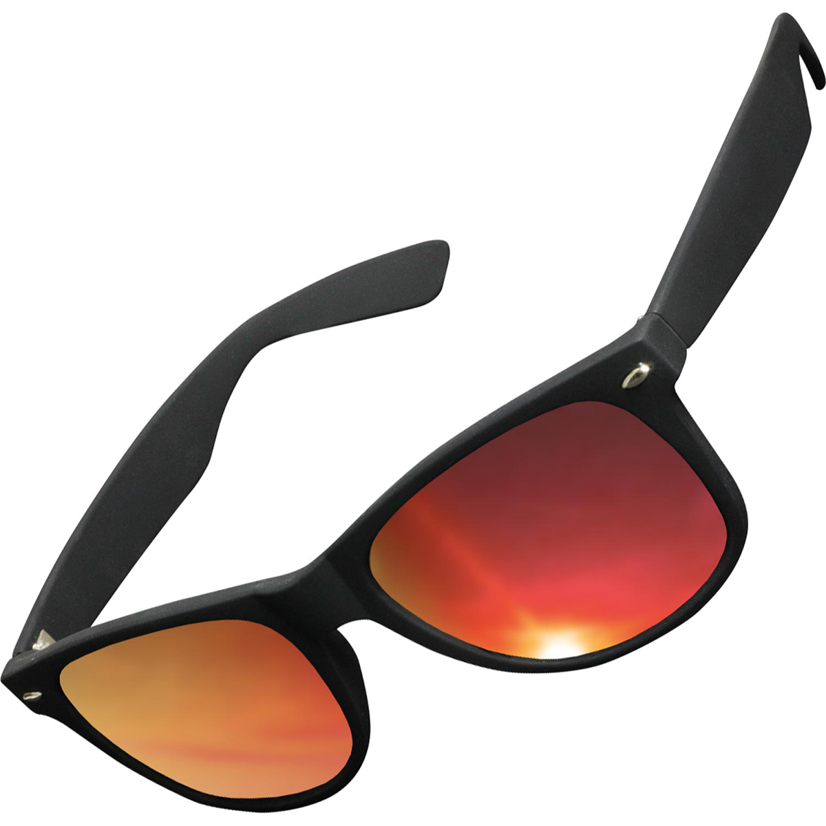 MasterDis Shades "Likoma Mirror" Black/Red