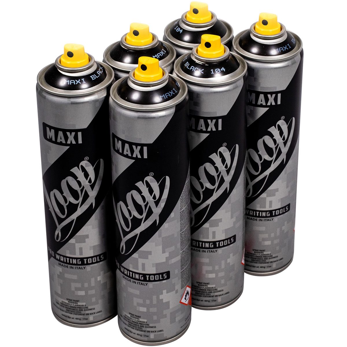 Loop "One Color Sixpack - Black LP-104" (6x600ml)