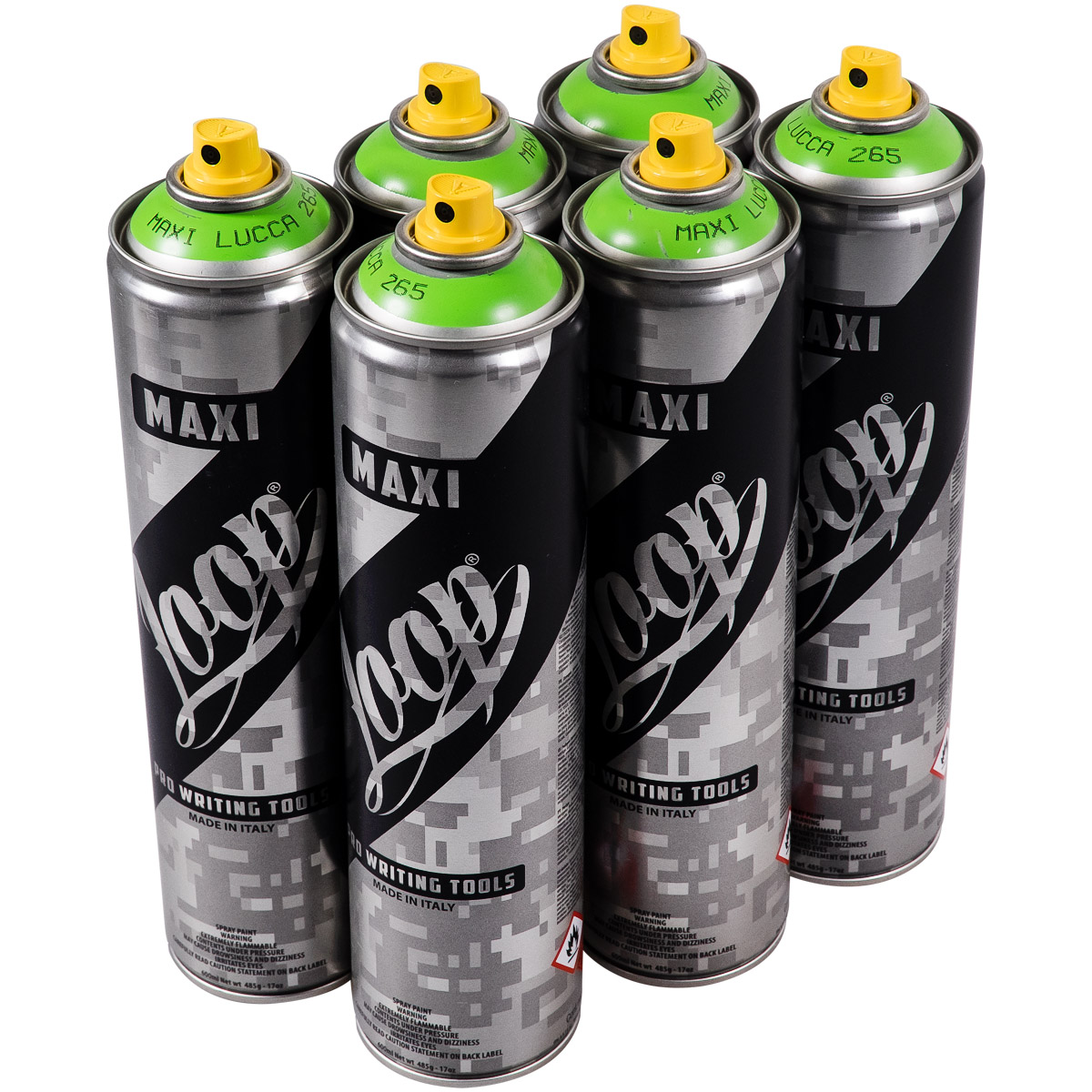 Loop Paint "Maxi One Color Sixpack - Lucca LP-424" (6x600ml)