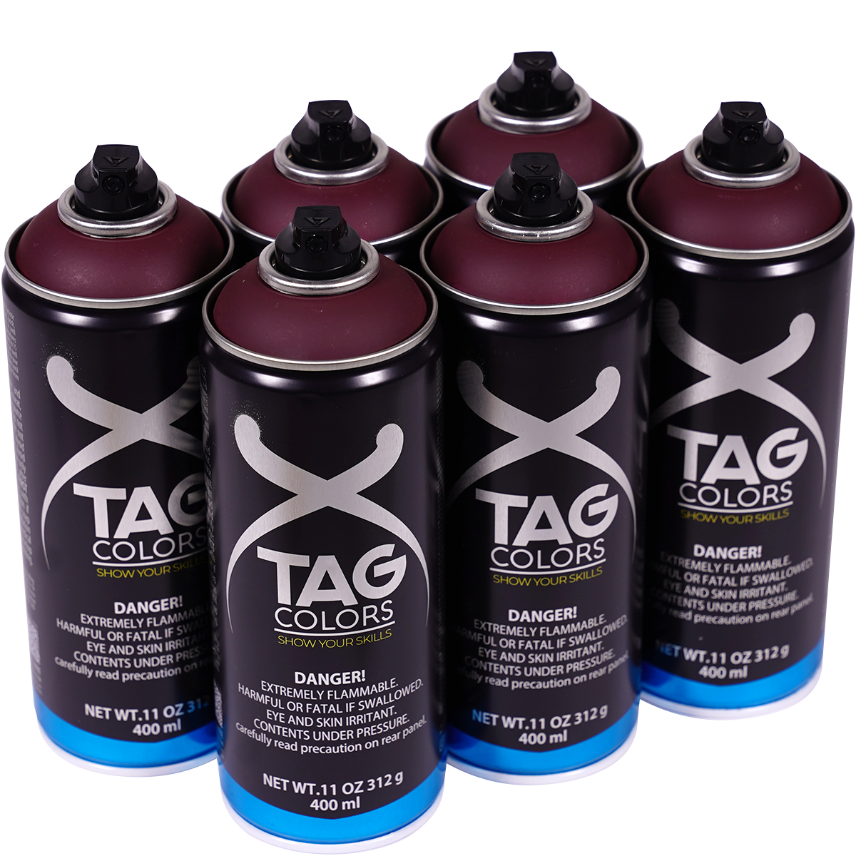 TAG Colors "Show Your Skills - Sagittarius Red Sixpack" (6x400ml)