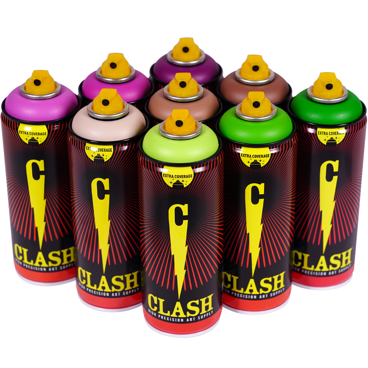 Clash "9er Paint Box Arabian Spring Tones" (9x400ml)