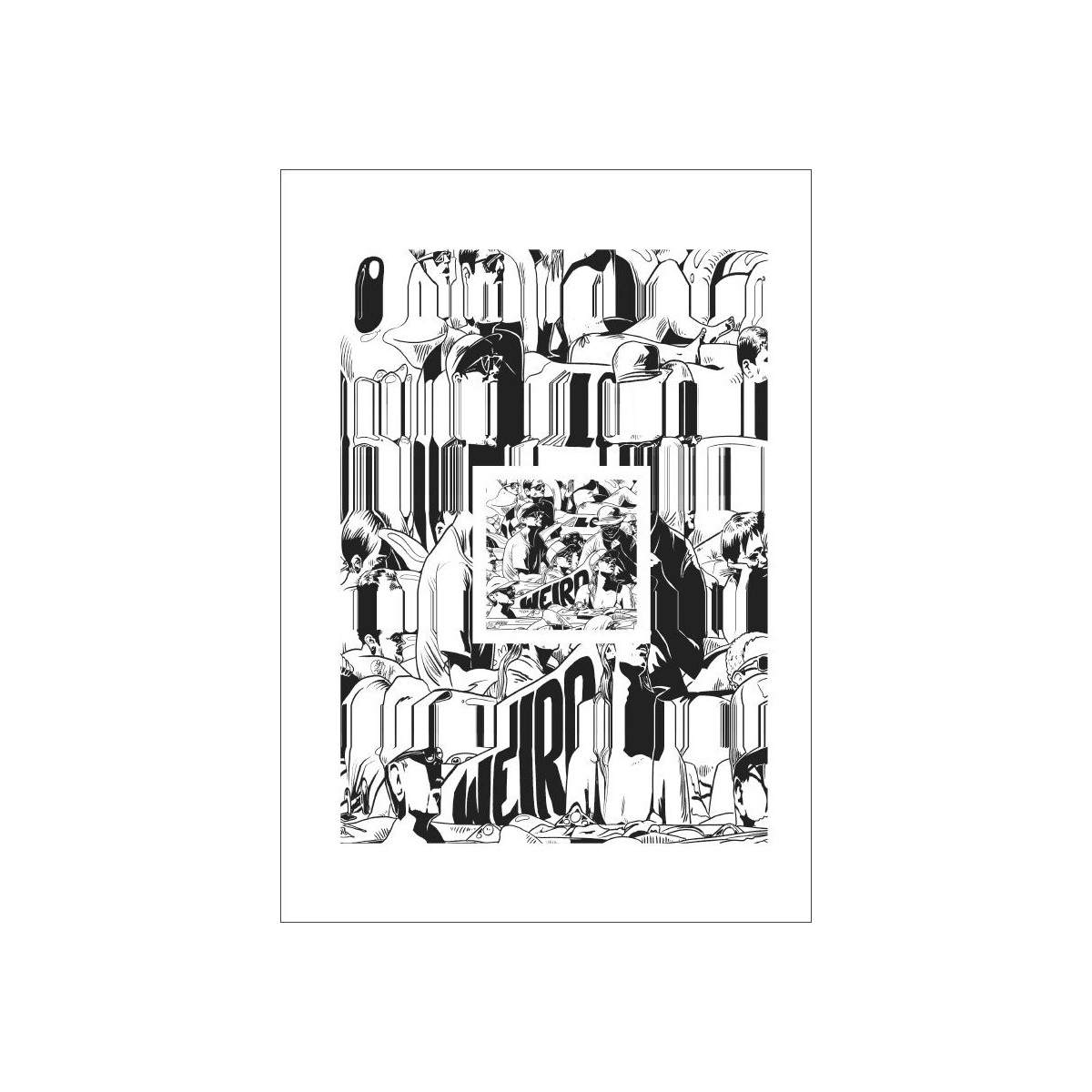 Weird_ColoringBook_06 Ausmalbuch "The Weird Coloring Book"
