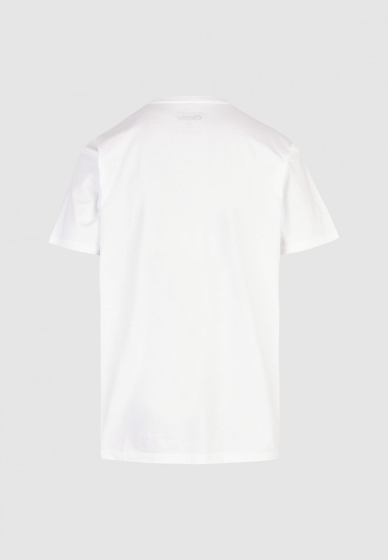 Cleptomanicx Boxy T-Shirt "Cubes" White