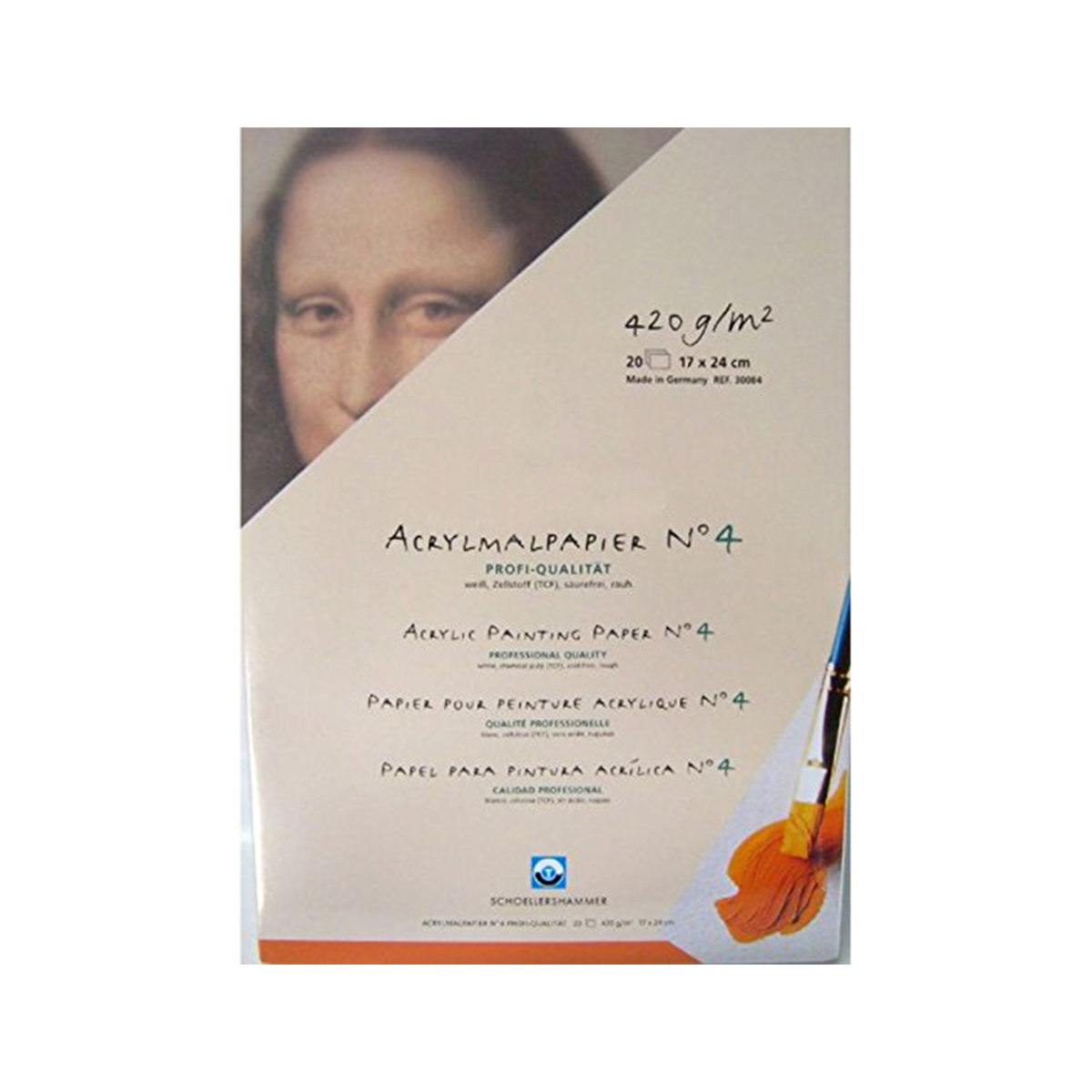 Schoellershammer "Acrylmalpapier No.4" 24x32cm