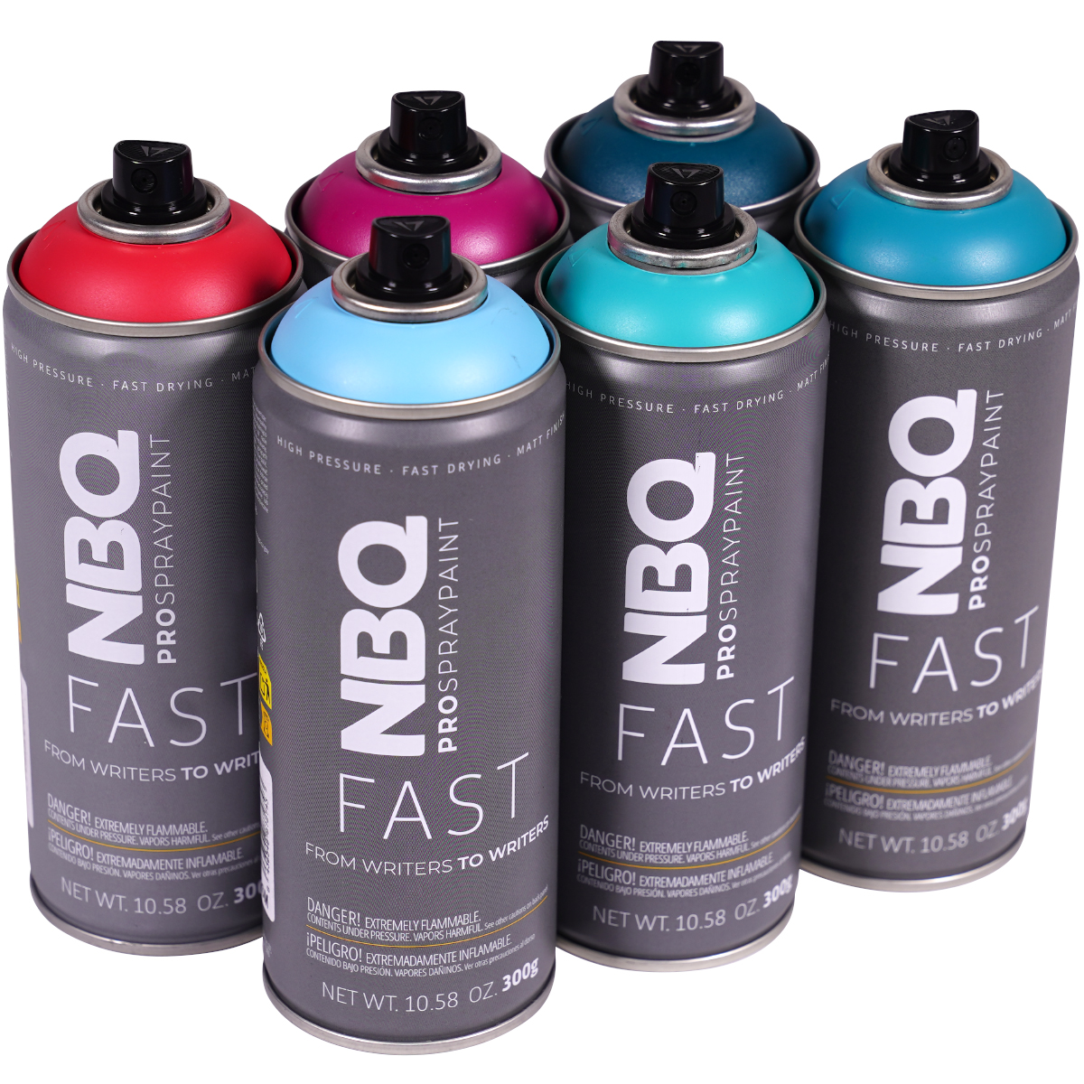 NBQ "New Fast" Sixpack Dark Circus Tones (6x400ml)