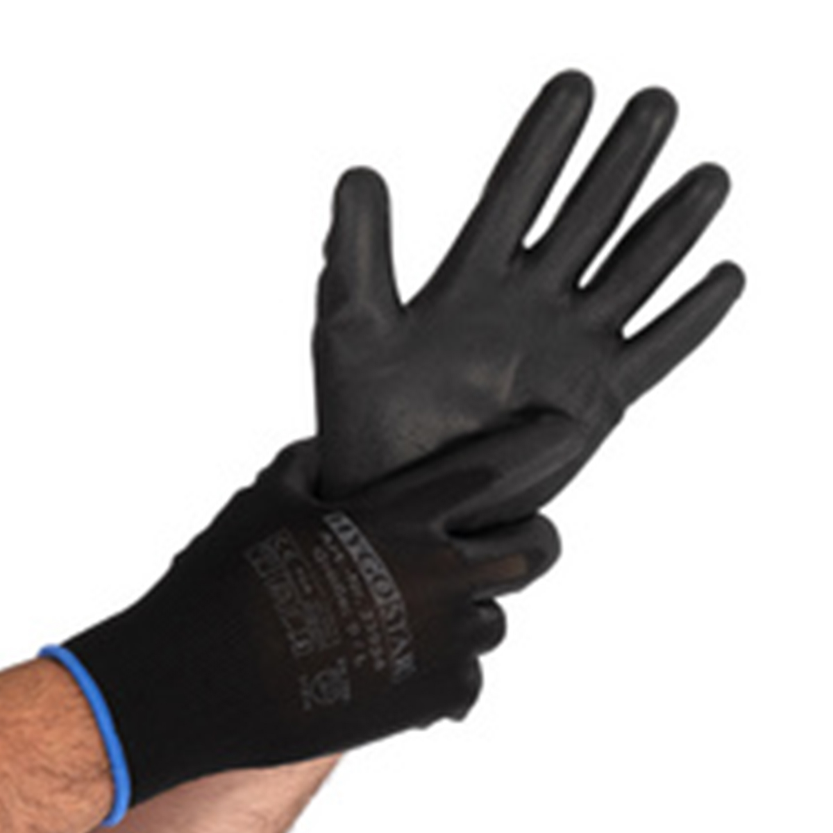 Arbeitshandschuhe "Black Ace 12er Pack" Black