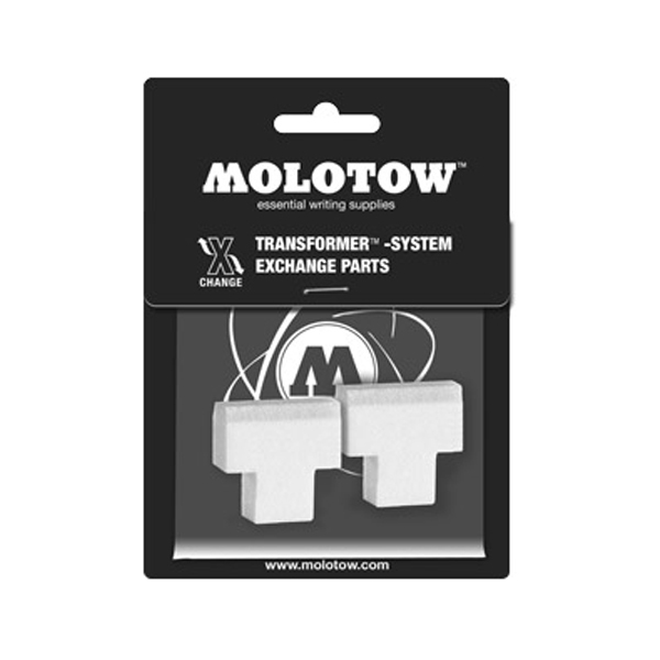 Ersatzfilze "Molotow Transformer High Flow" (30mm) - 2 Stk.