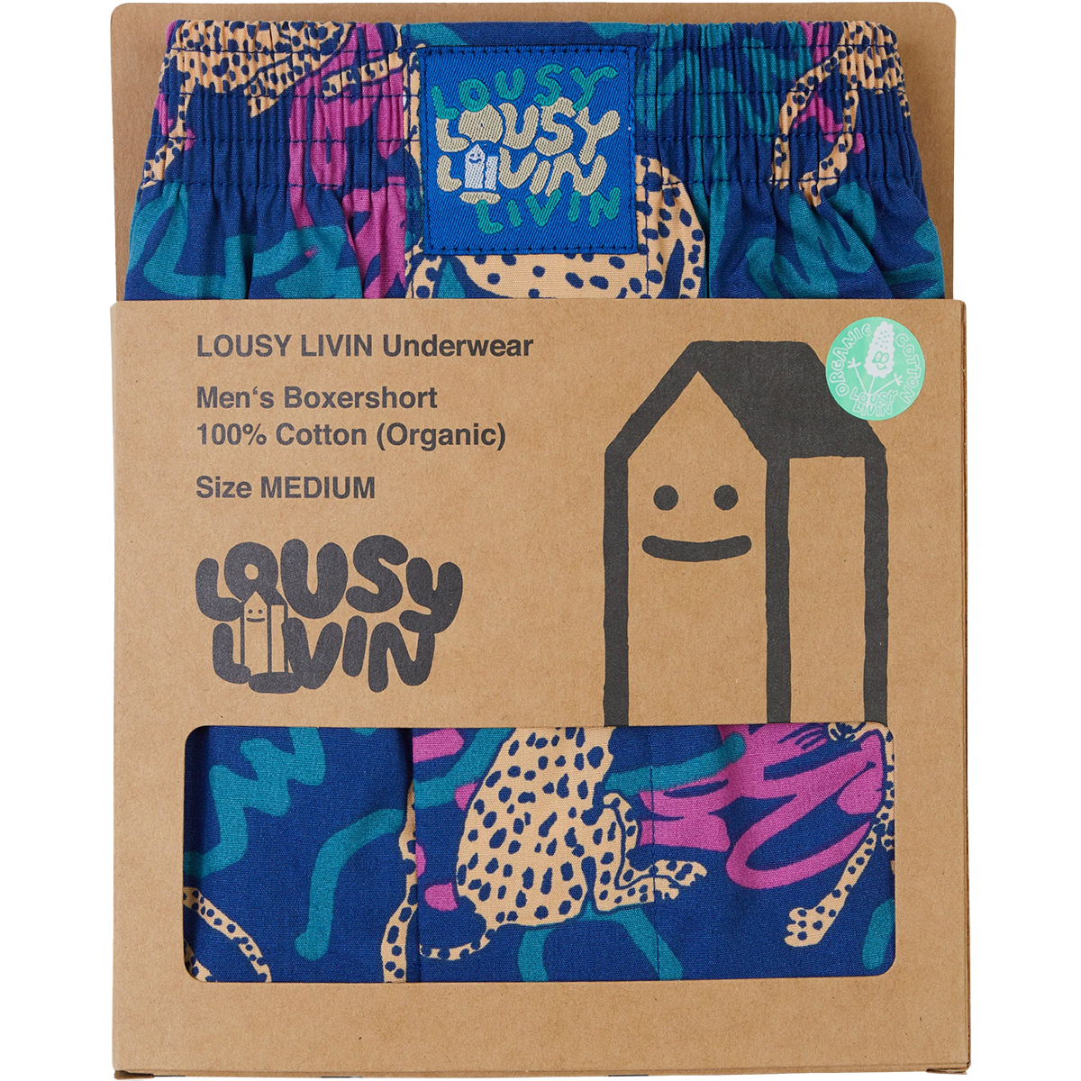 Lousy Livin Boxershorts "Into the wild" Blue