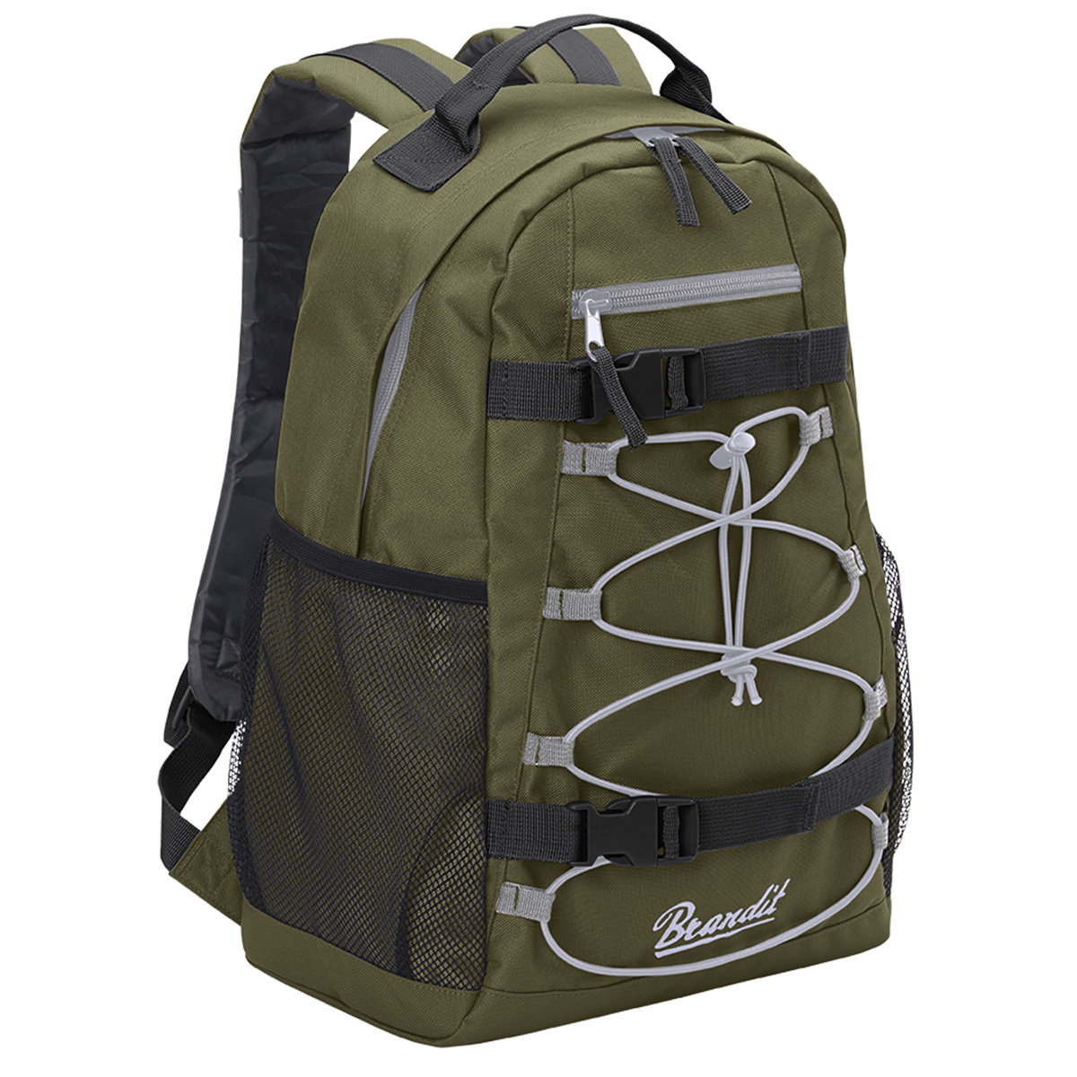 Brandit "Urban Cruiser Backpack" Oliv/Black/Grey