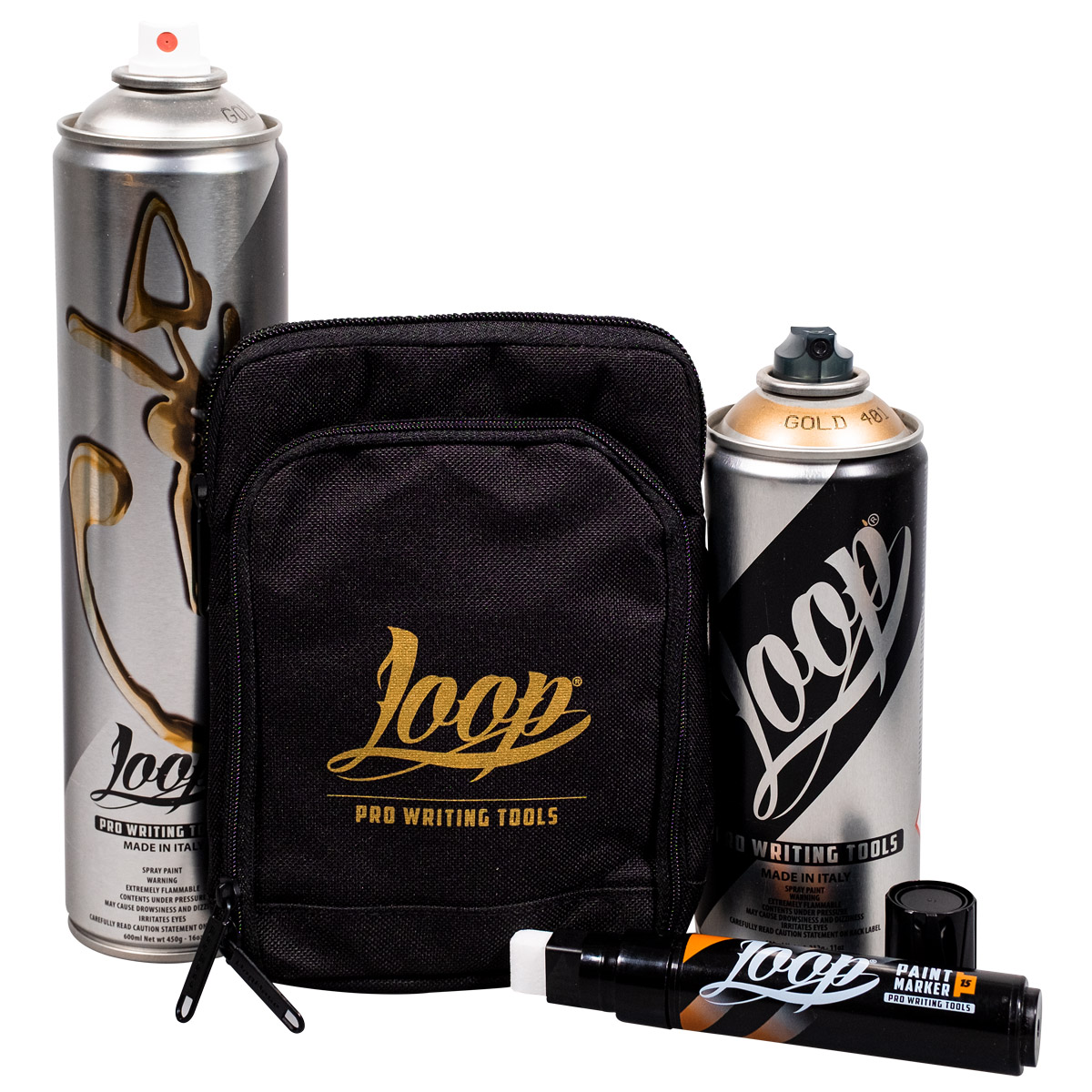 Loop "Shoulder Bag Geschenkset - Gold"