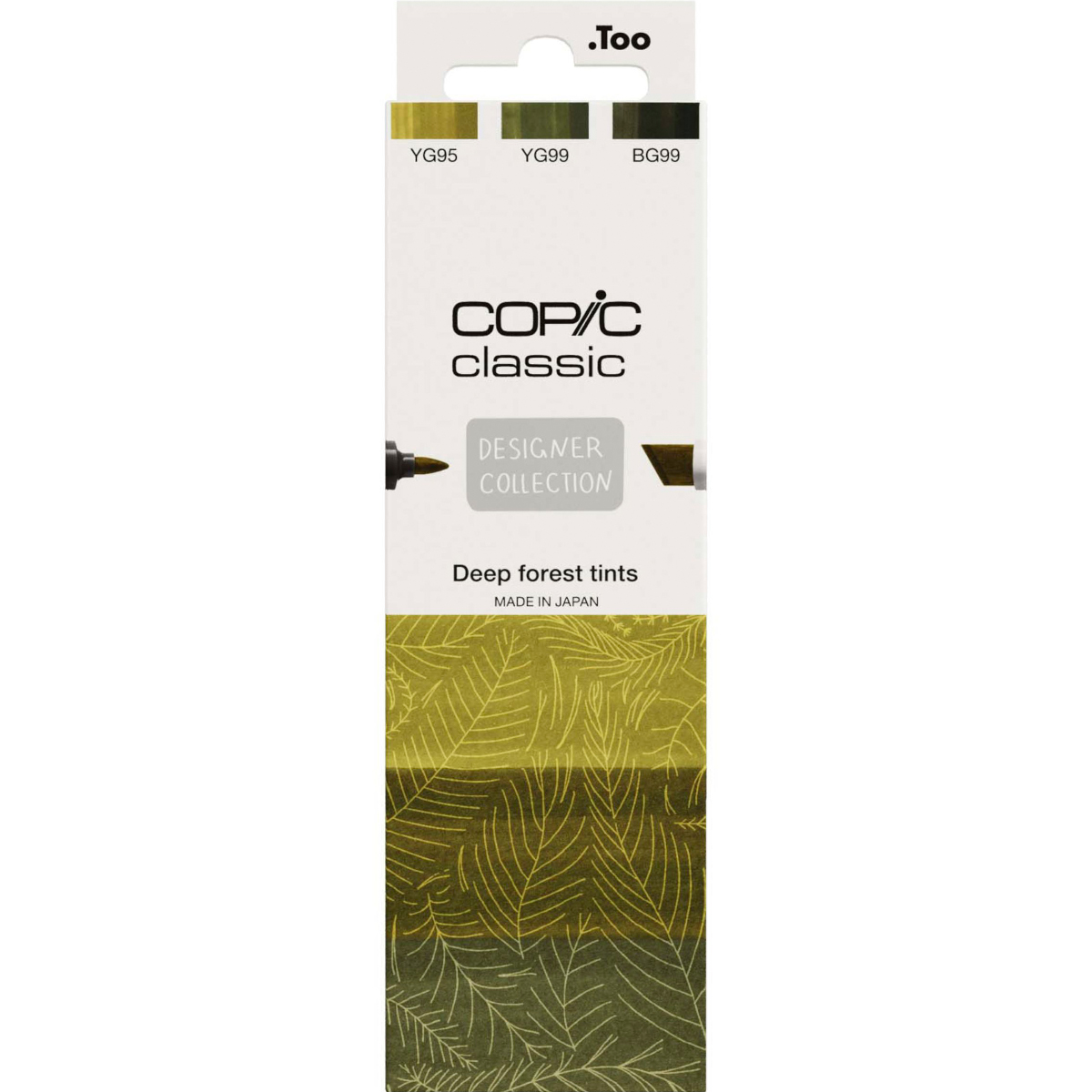 Copic "Classics 3er Set" Layoutmarker - Deep Forest Tints