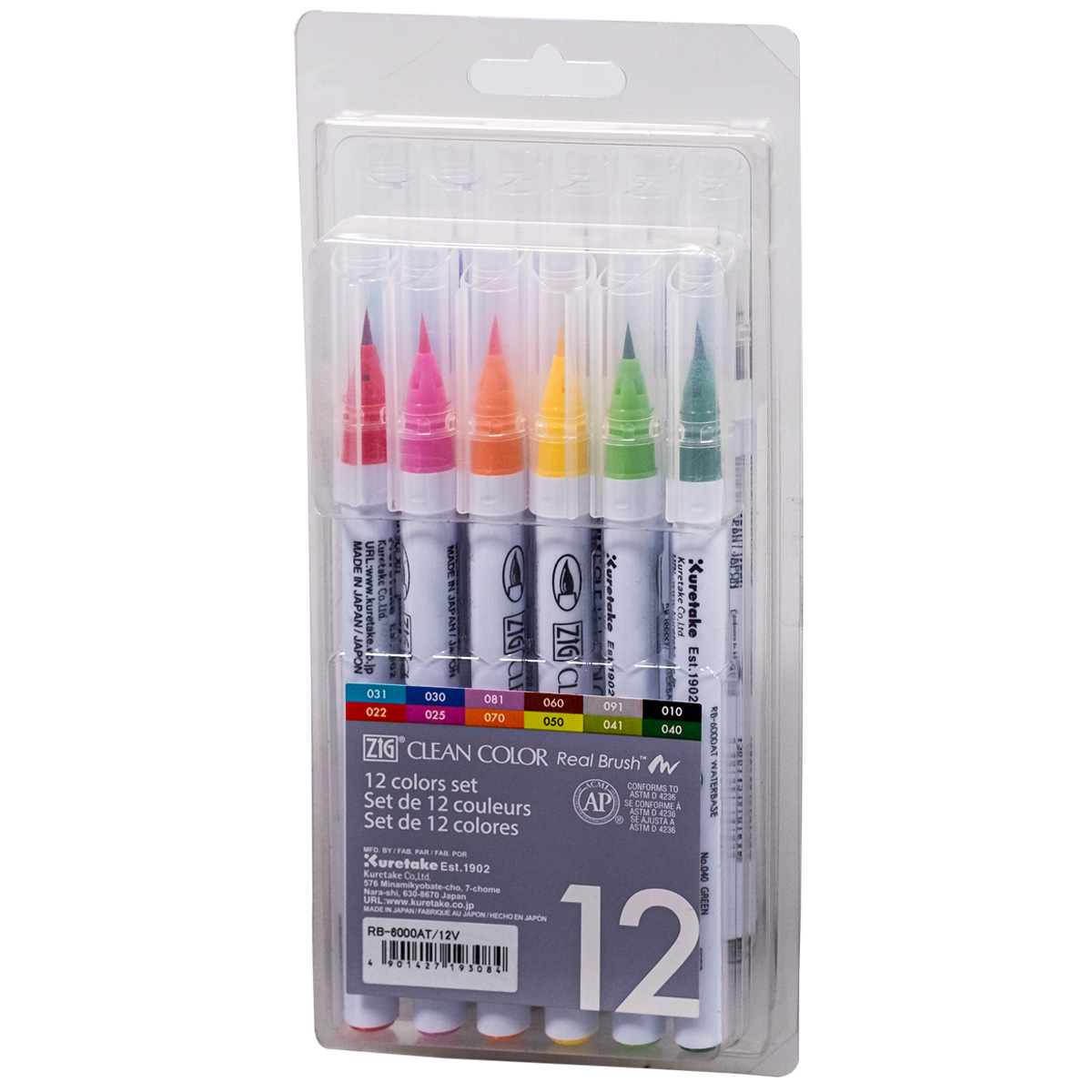 ZIG "Clean Color Real Brush 12er Set"