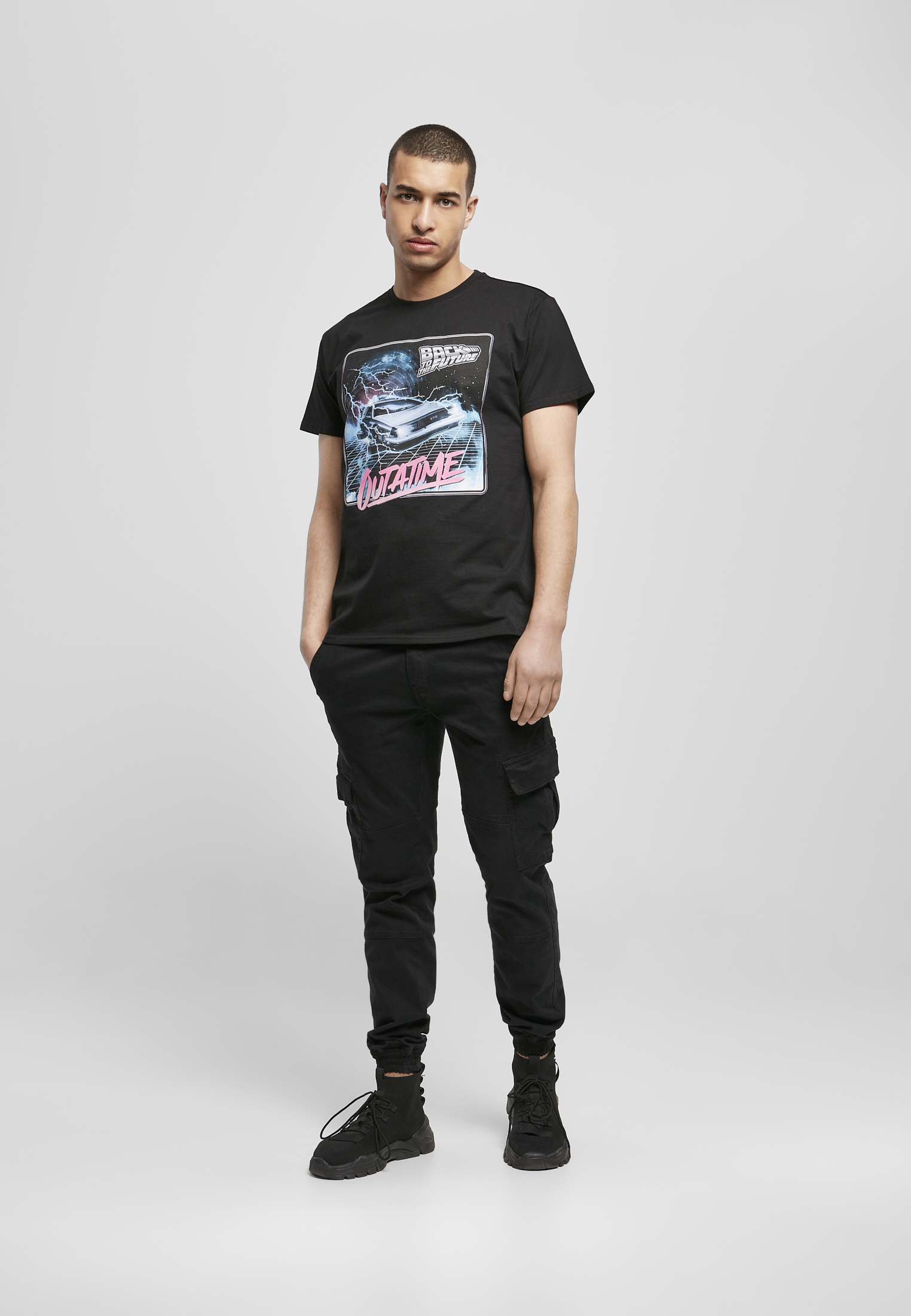 Merchcode T-Shirt "Back To The Future" Black