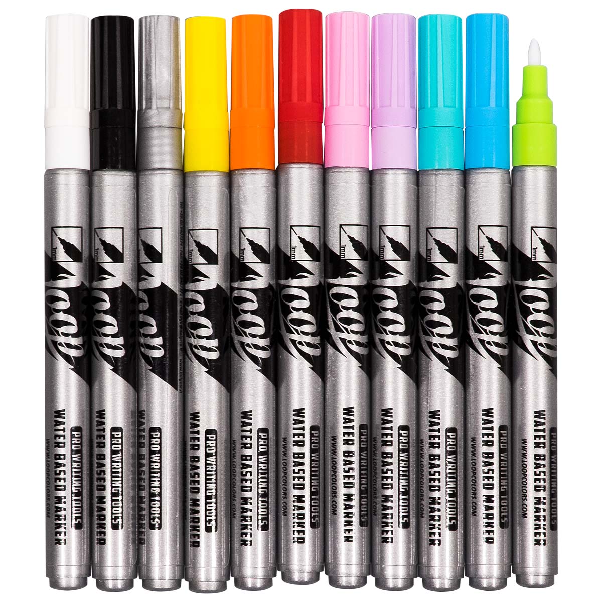 Loop "Water Based Marker 11er Set - Complete" (1mm)