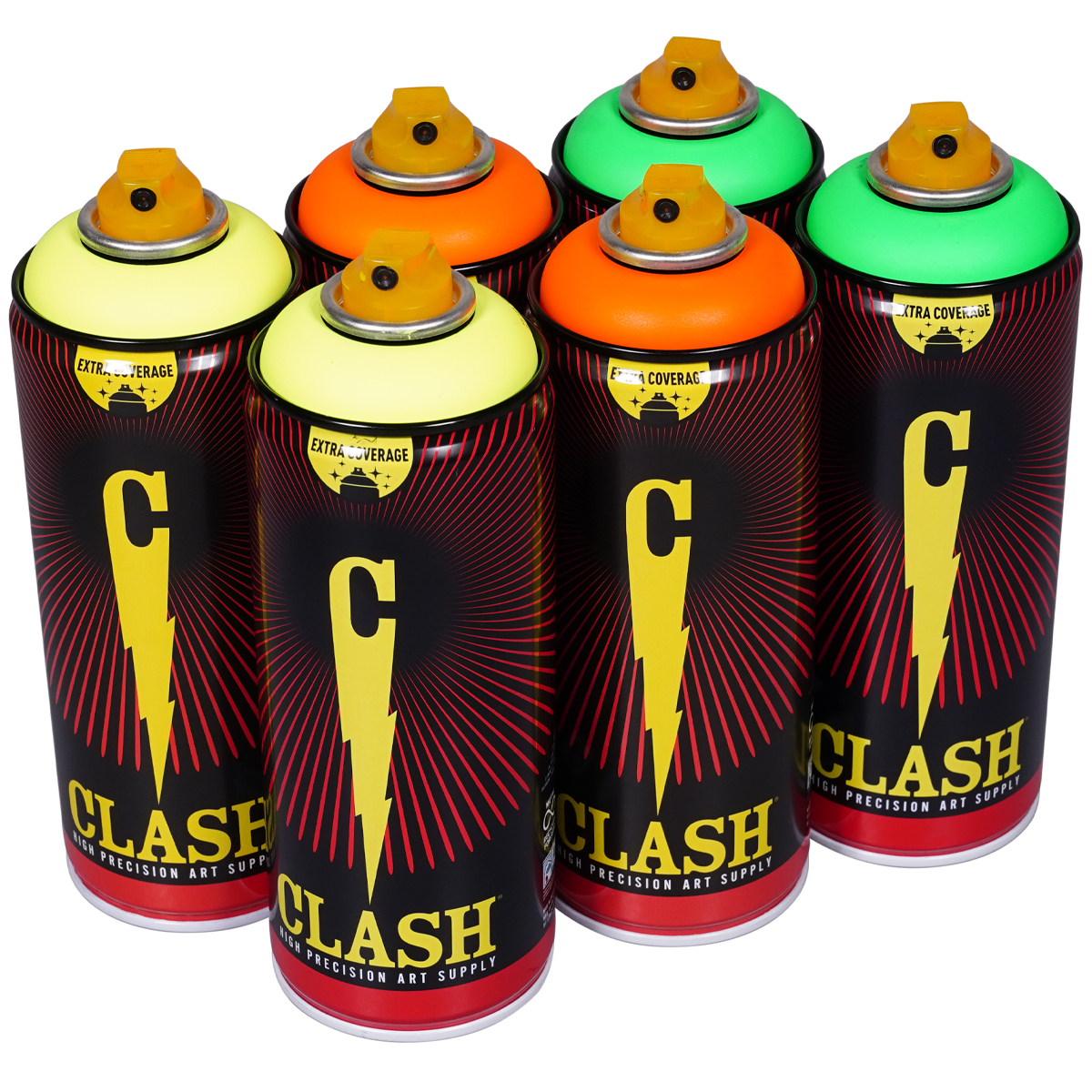 Clash "Fluor Sixpack #1" (6x400ml)