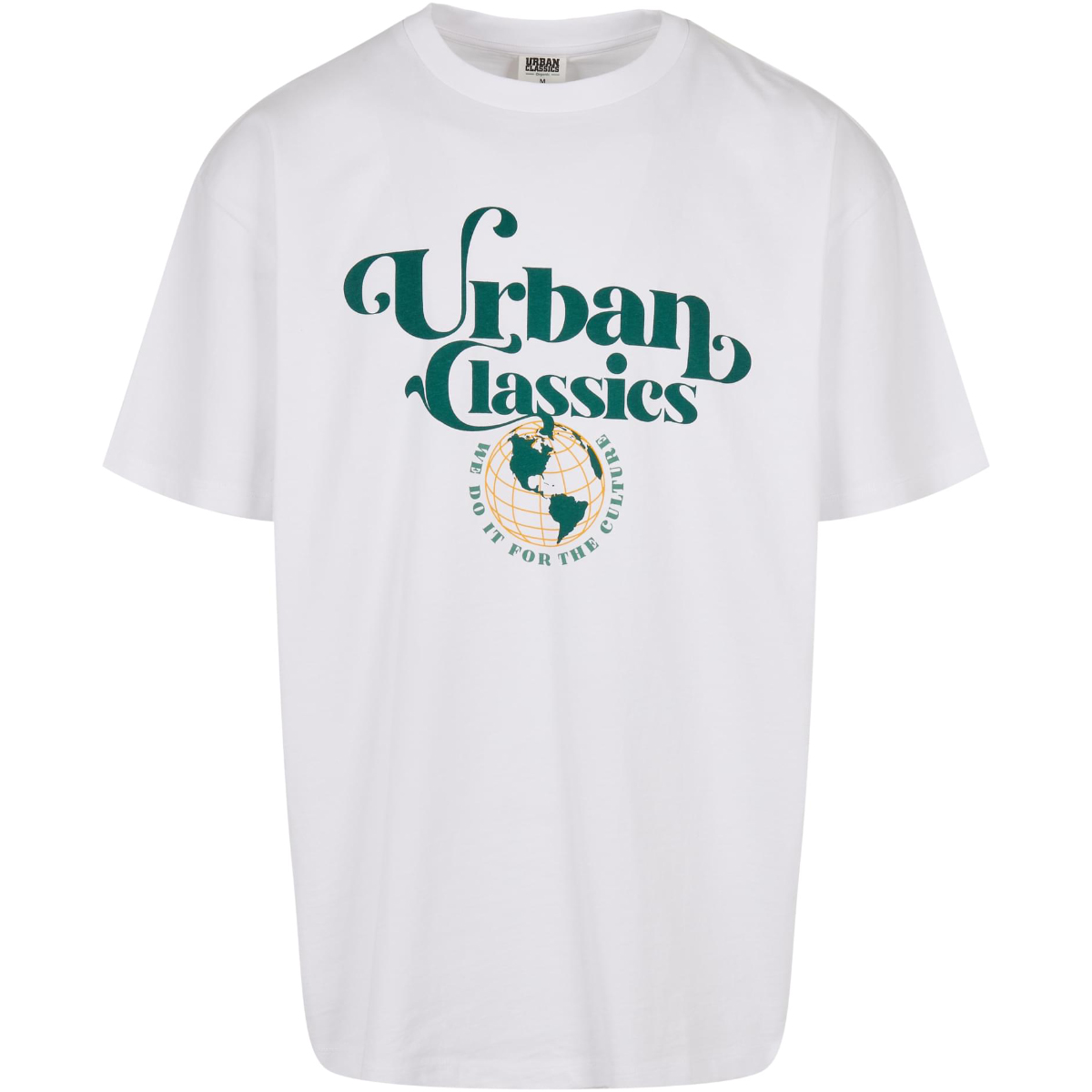 Urban Classics "Organic Globe Logo Tee" White