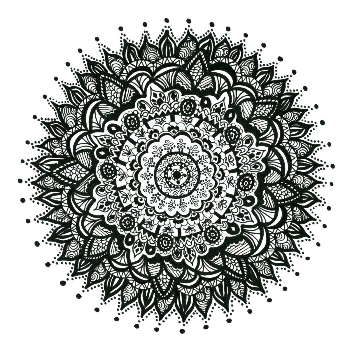 Copic "Multiliner 8er Set" Black (verschiedene Strichstärken)