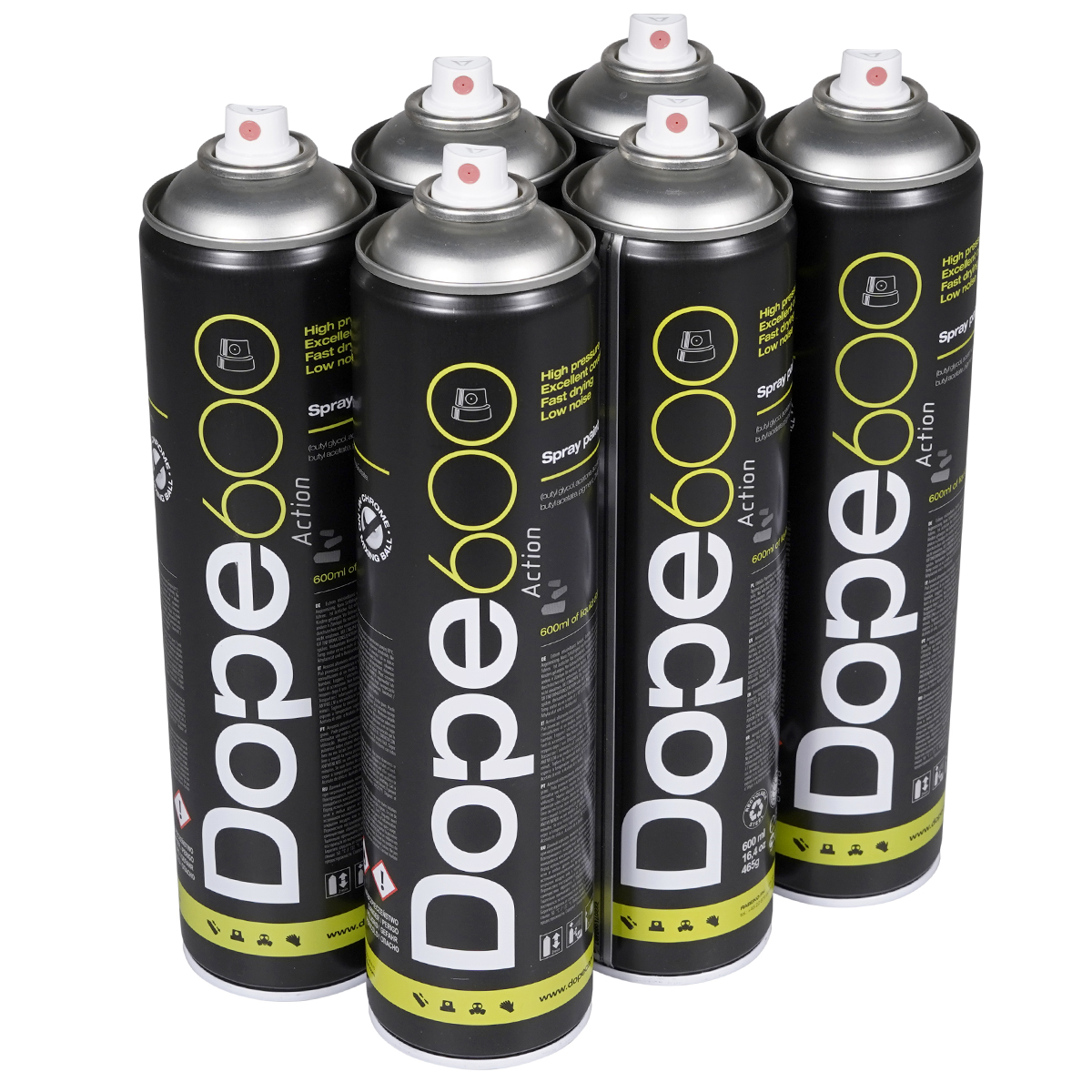 Dope "Action Paint One - Sixpack Chrome" (6x600ml)