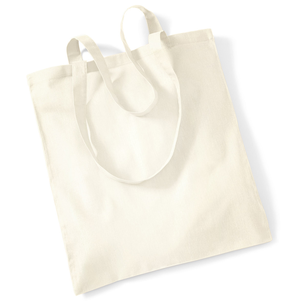 Jutebeutel Natural - Lange Henkel