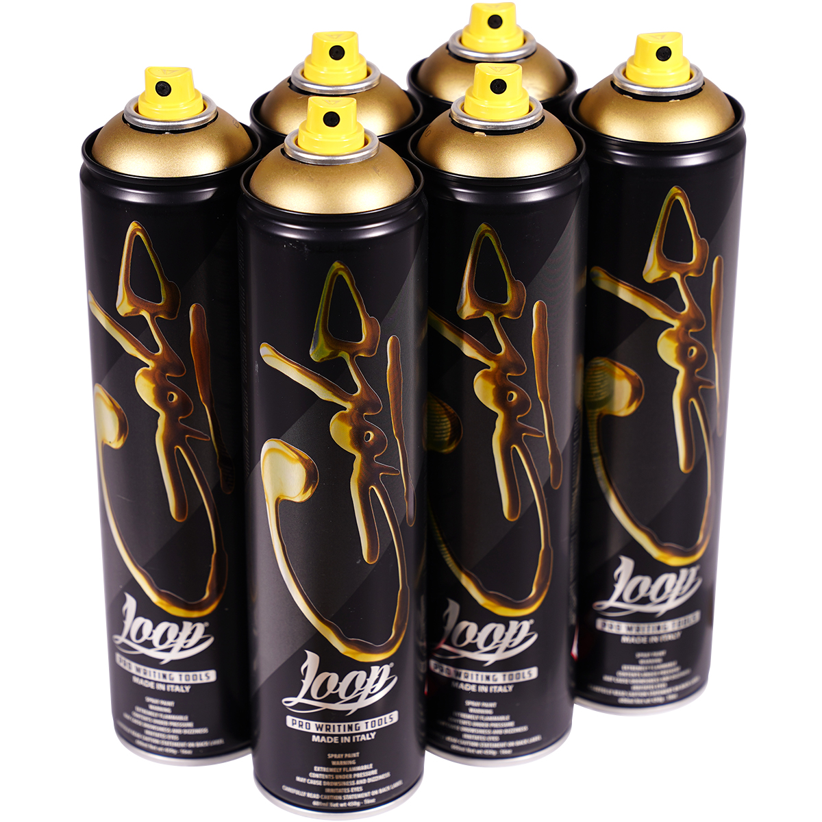 Loop Maxi "One Color Sixpack - Gold" (6x600ml)