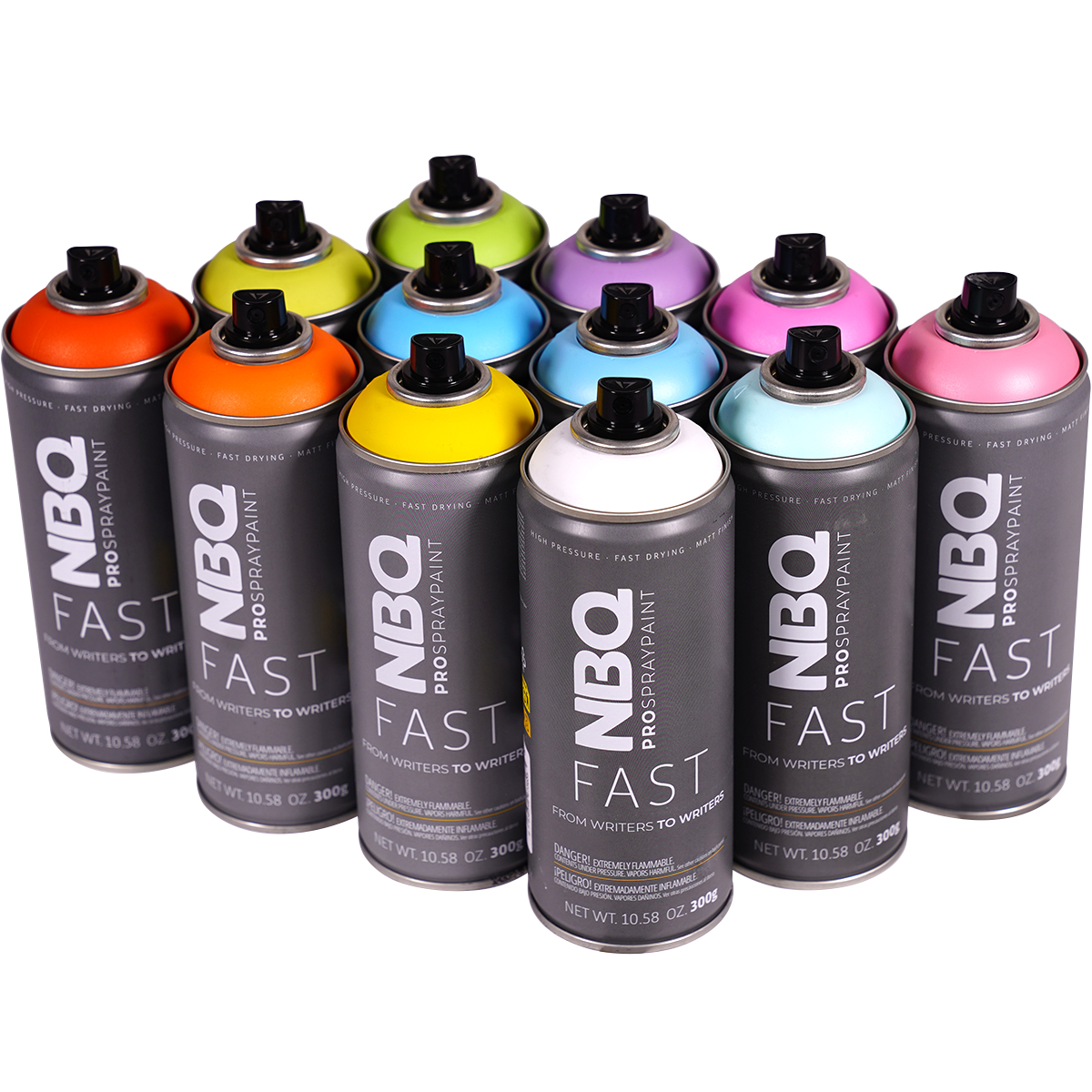 NBQ "New Fast" 12er Box Bright Tones (12x400ml)