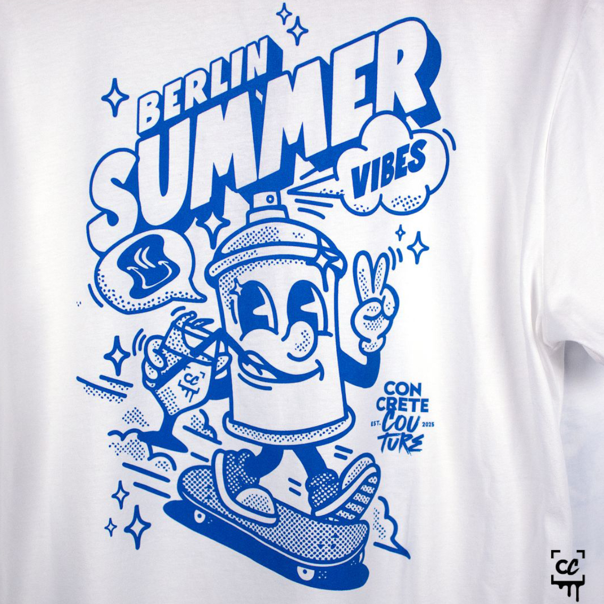 Betonat T-Shirt "Berlin Summer Vibes" White