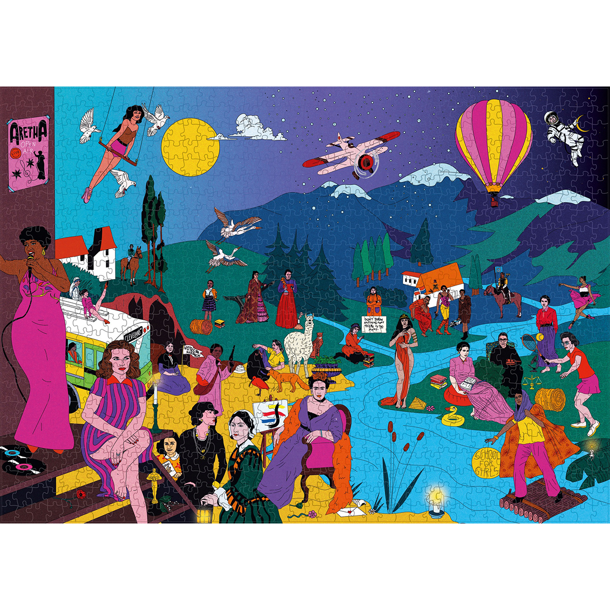 Puzzlebox "Fearless Females + Warhol´s World"