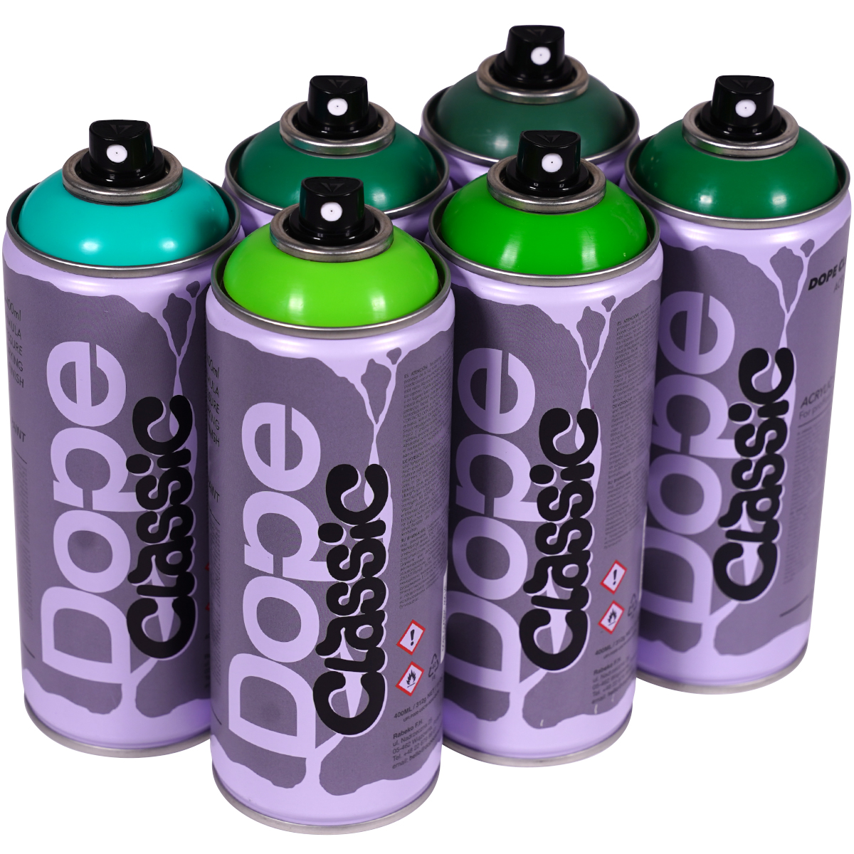 Dope "Classic Paint Sixpack Mogli" (6x400ml)