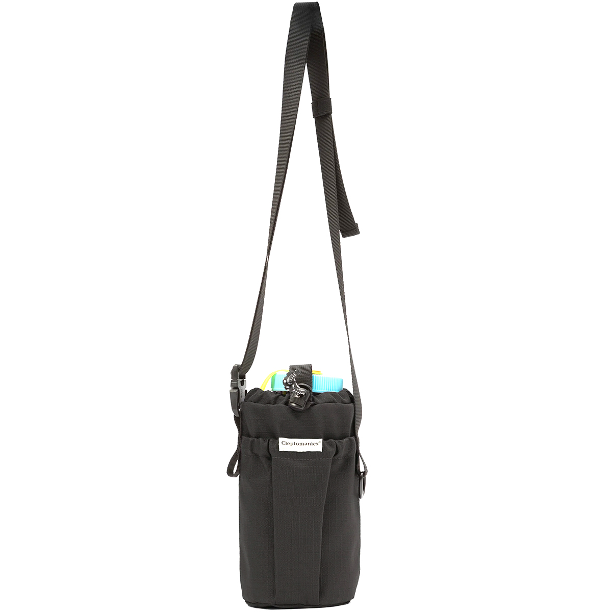 Cleptomanicx Hipbag "Bottle Bag" Black