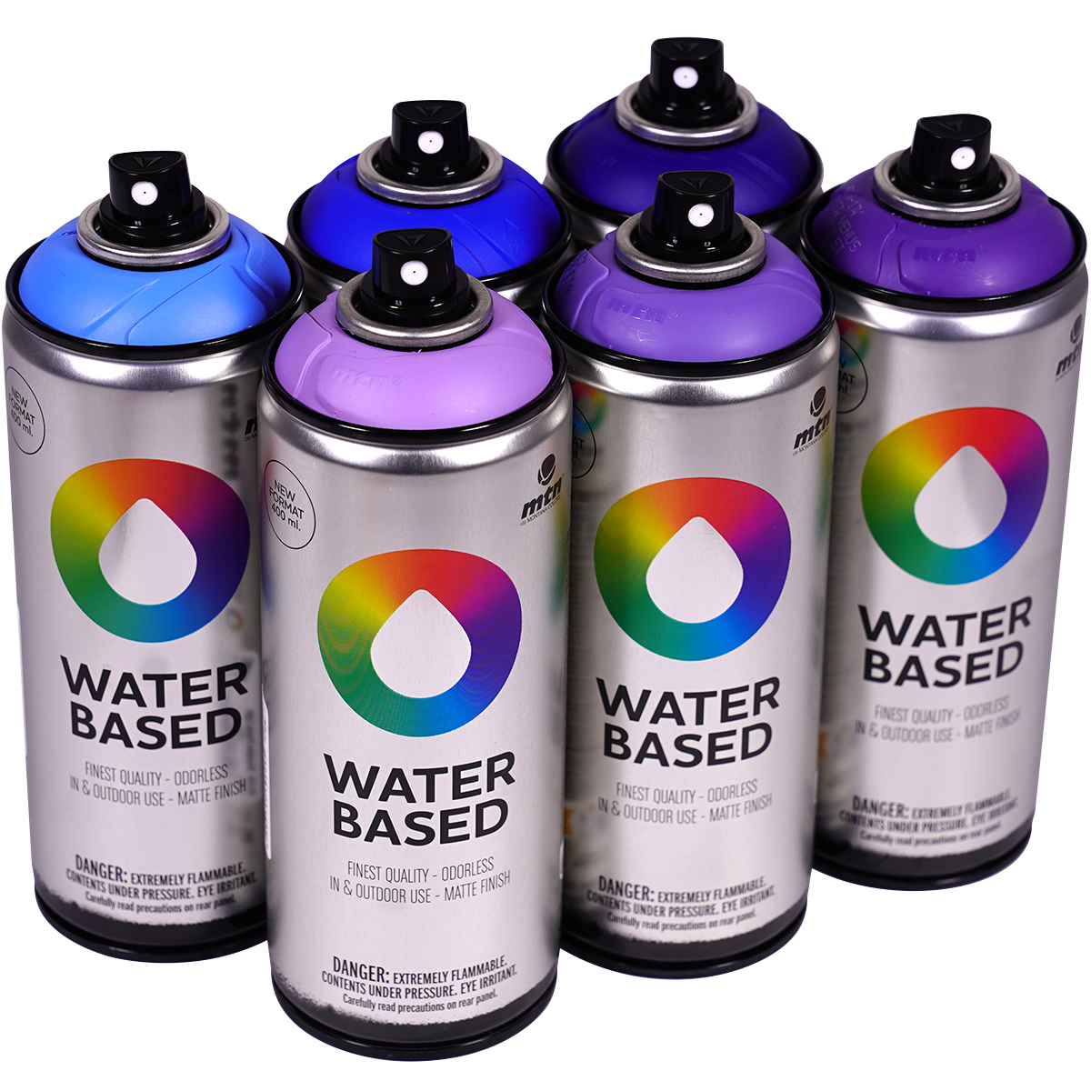 MTN Water Based "Sixpack Crook Tones" (6x400ml)