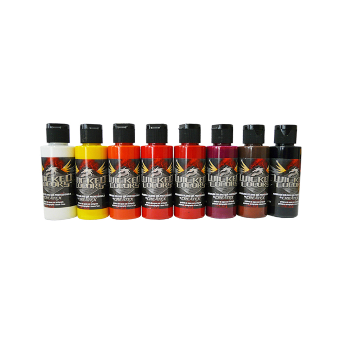 Createx "Wicked Colors - Kent Lind Warm Beach Set" (8x60ml)
